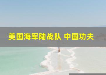 美国海军陆战队 中国功夫